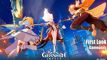 Genshin Impact - First Look Gameplay Max Settings - CBT2 - English - PC Version 2020
