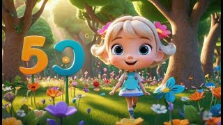 Nature’s Number Game | Counting Song for Kids | Fun Outdoor Math Rhyme for Toddlers