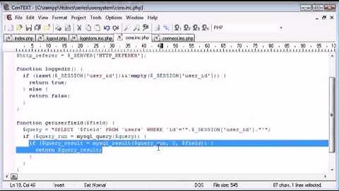 Getting User Data Part 2 Tutorial in PHP - MYSQL by For Student Organization
