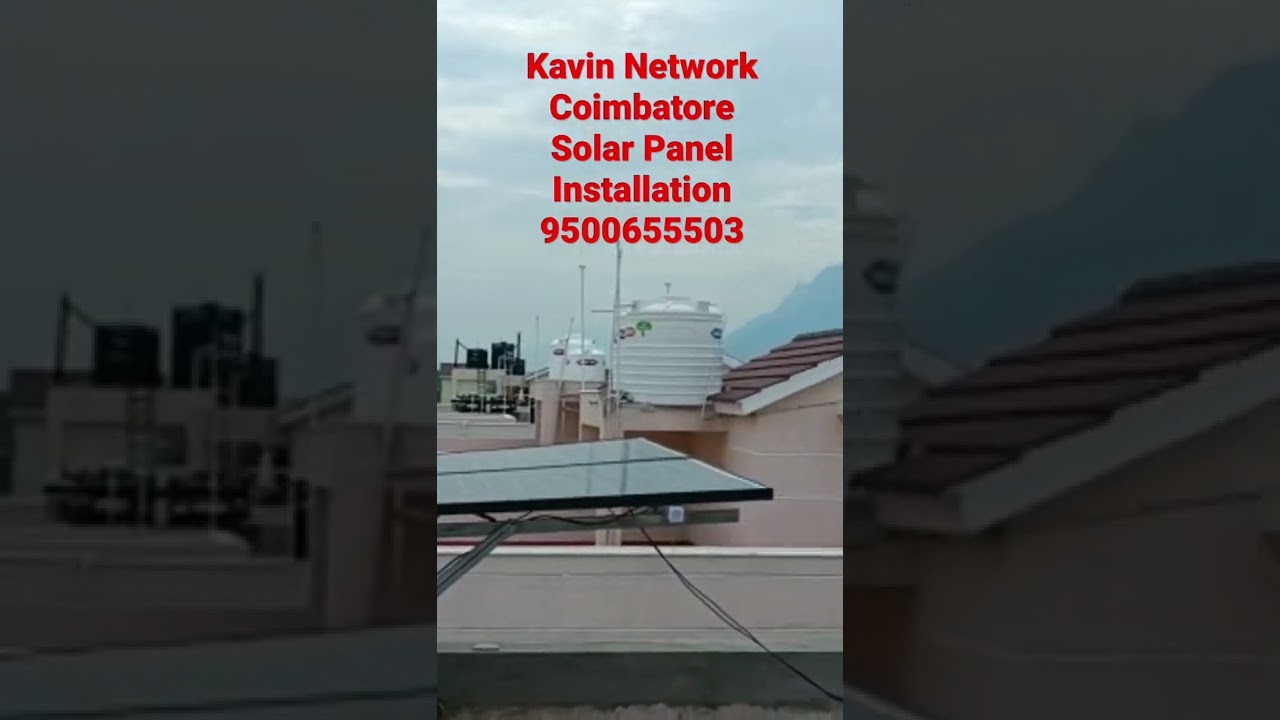 1 kW OffGrid Solar System Installation-Kavin Network-9500655503