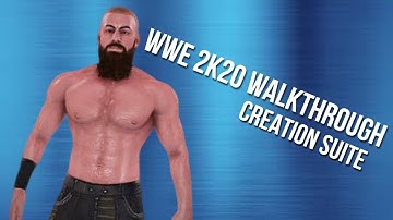 WWE 2K20 walkthrough - Creation Suite