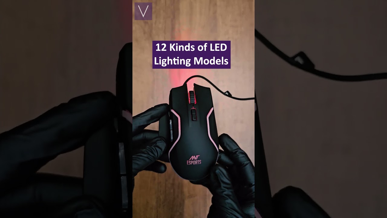 Ant Esports GM320 Gaming Mouse LED Lighting ❤️🤩😱😘 
