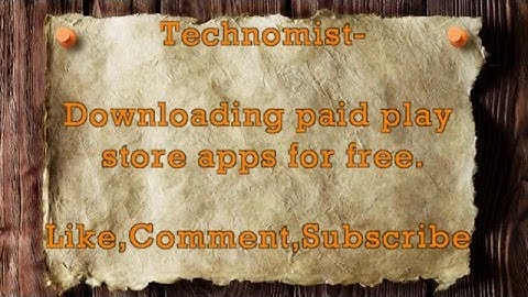 Download paid play store apps for free|NO ROOT| 2017!!