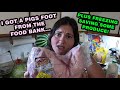 Food bank haul with meal and veggie prep come see what i got