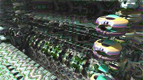 3D fractal - dive into Mandelbulber