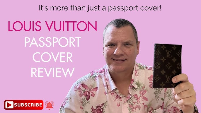 LOUIS VUITTON Monogram My LV Heritage Passport Cover 293716