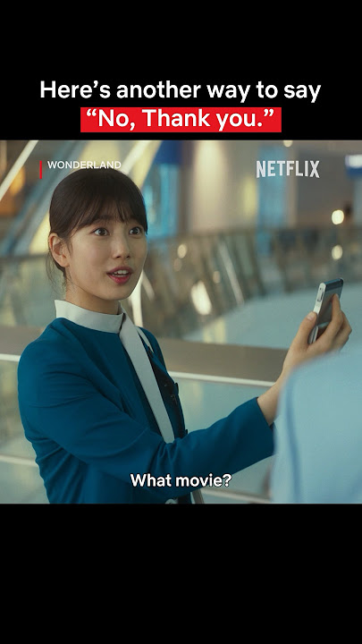 what a creative way to reject a date request #Wonderland #Suzy #Netflix
