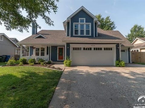 4113 Saddlehorn, Lawrence, KS home video tour