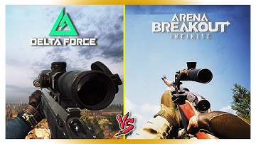 Delta Force vs Arena Breakout Infinite – Who Wins the Battle of Realistic War Games? ⚔️