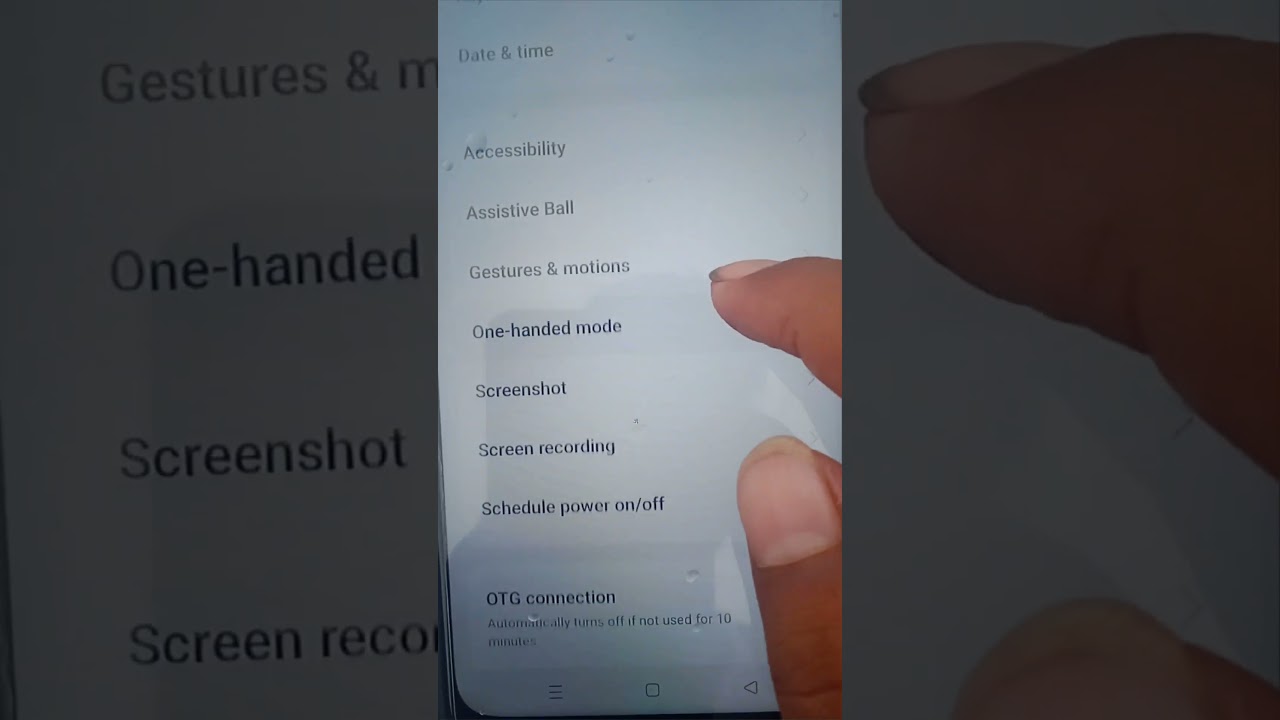 oppo A55 reset setting