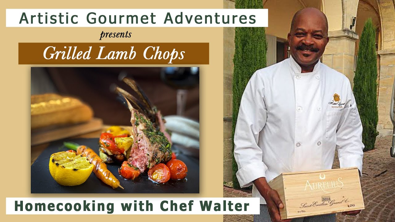 Grilled Lamb Chops with Chimichurri Sauce Recipe