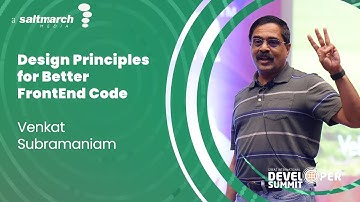 Design Principles for Better FrontEnd Code by Venkat Subramaniam
