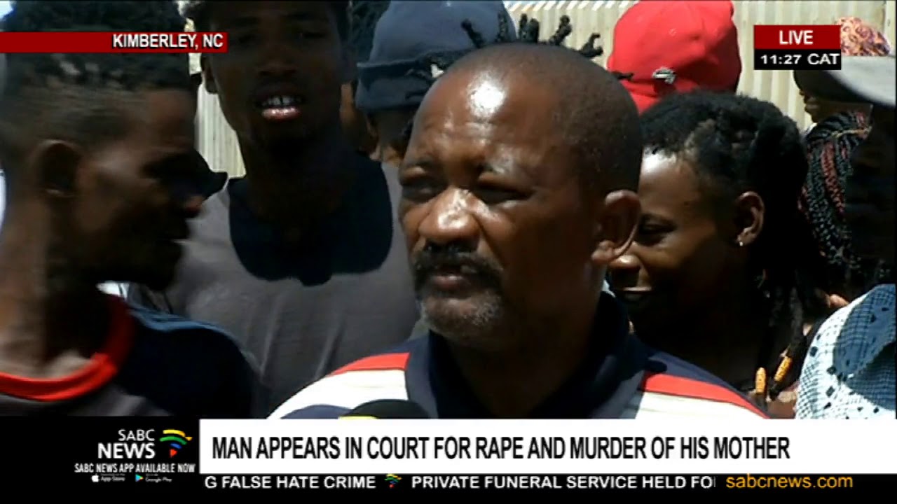 Man appears in court for rape, murder of his mother - YouTube