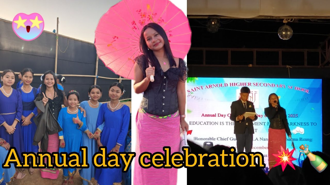 Parents day celebration ️ ️ || school annual day ️|#vloging #reang ...