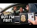 Local Cop Turns Tables On DISRESPECTFUL FBI AGENT!