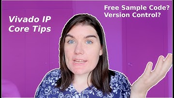 Vivado IP generator tricks: Generating IP, saving to version control, and generating example code!