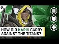 How did kariv carry against the titans  pro overwatch analysis