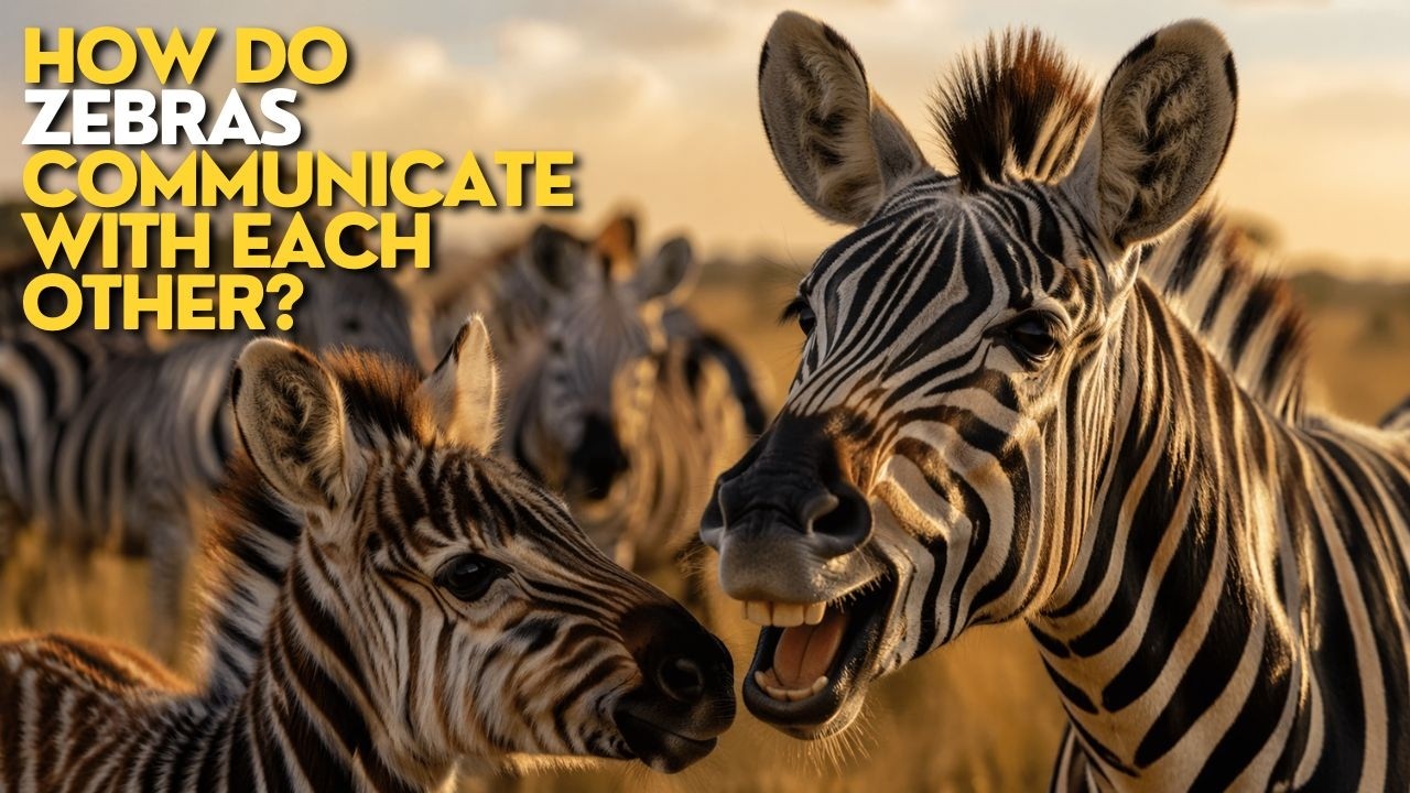 How Do Zebras Communicate With Each Other? - YouTube