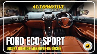 Ford EcoSport Luxury Interior Modification ✨ | Custom Seat Covers & Premium Finish by Orchis Mumbai