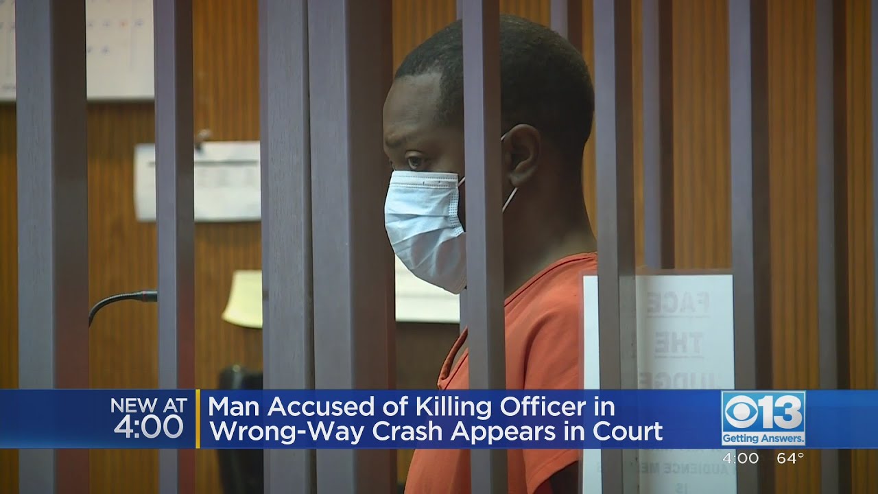 Man Accused Of Killing Officer In Wrong-Way Crash Appears In Court ...