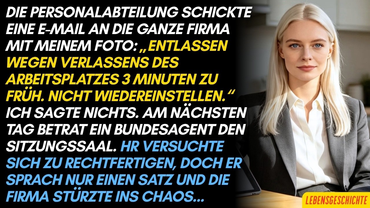Marlene Krone schob mir die Kündigung über den Tisch: „Vorzeitiges Verlassen des Arbeitsplatzes ohne Genehmigung.“ Drei Minuten. Genau so lange hatte ich am Vortag zu früh ausgestempelt, obwohl...