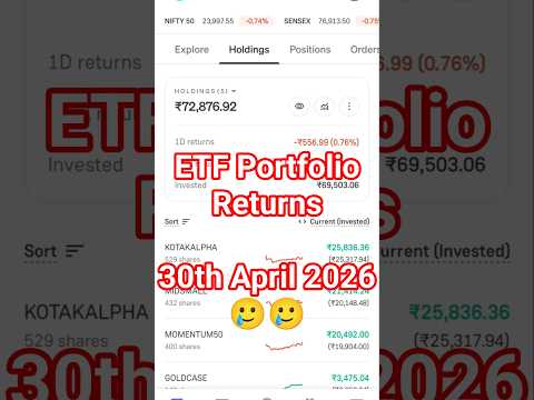 Thumbnail for My ETF Portfolio Review | 30th April 2026 | Swing X Compounding #stockmarket #growth #etfportfolio