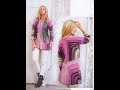 Женский Многоцветный Пуловер Спицами - видео-модели - 2019 / Multicolor Pullover Knitting needles