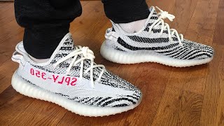 Adidas YEEZY 350 V2 (Zebra) - Unboxing, Review & On Feet
