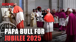 JUBILEE 2025 | Papal bull for Jubilee of 2025 presented to archpriests of four major papal basilicas