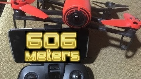 Parrot Bebop 1 606 METER RANGE with FLYPAD Controller REVIEW