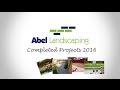 2016 Abel Landscaping Completed Projects