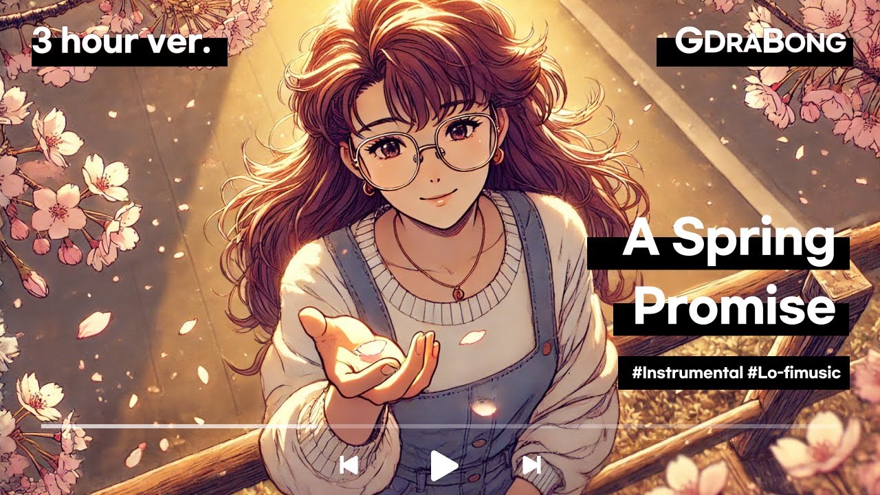 Spring Promise A Spring Promise | 3-Hour Loop | Study Music, Sleep Music, Emotional ...
