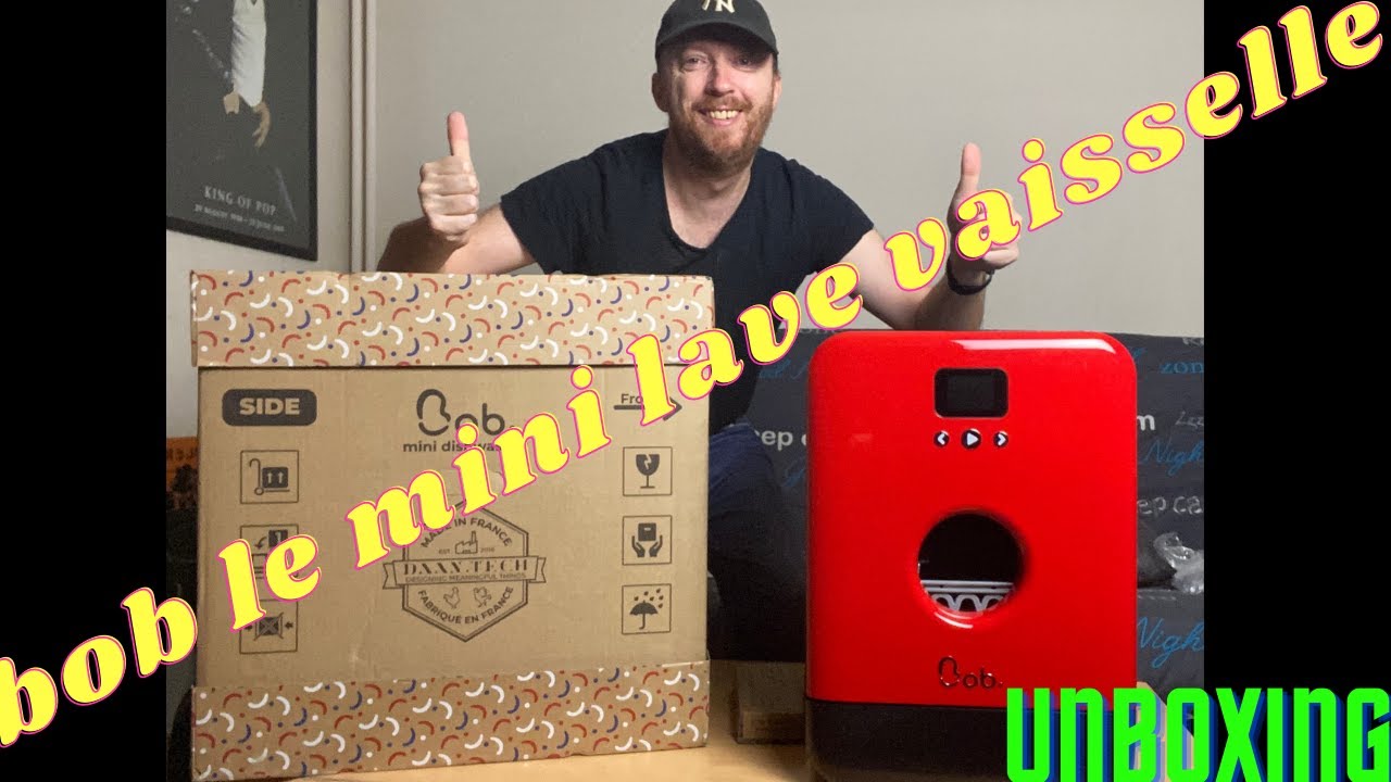 Bob le mini lave vaisselle  unboxing