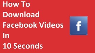 How To Download Facebook Videos in 10 Seconds [Without using any software]**Must watch** screenshot 4