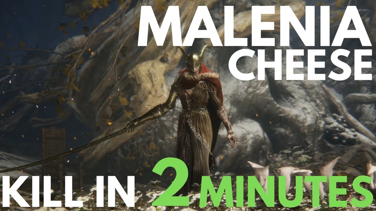 EASIEST Elden Ring Malenia Cheese Kill in 2 Minutes YouTube