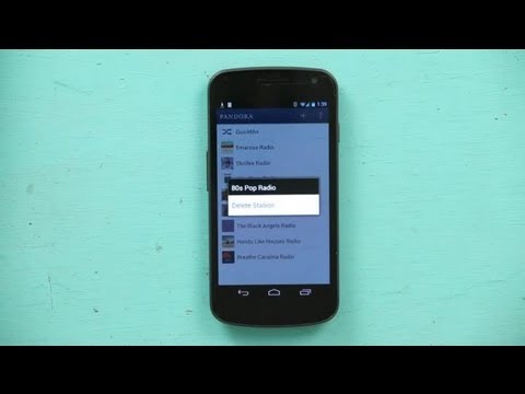 How to Remove Radio Stations in Pandora on a Droid : Android Tips