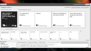 Pretend You're Xyzzy - 'Gameplay' (With ChurgoCorp/DjBishop) screenshot 3