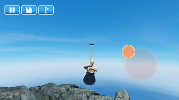 Hammerman getting over it trying To beat level 1 EP 5 I MADE IT.  ( and the game Hates me)
