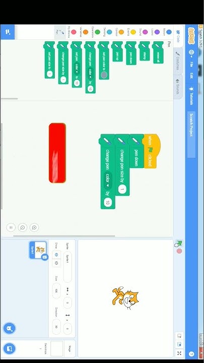 Drawing Using Pen In Scratch - YouTube