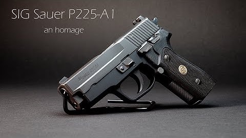 Cover Image for SIG P225-A1: an homage