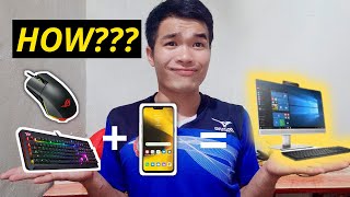 Kết nối CHUỘT VÀ BÀN PHÍM với điện thoại | Connect mouse and keyboard to smartphone