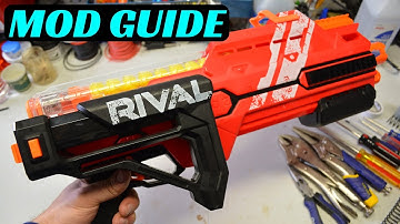 [MOD GUIDE] NERF RIVAL HYPNOS (K26 Spring Upgrade)