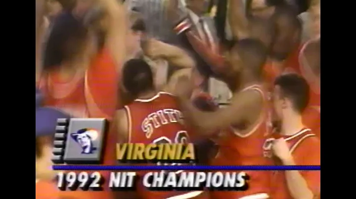 Virginia vs Notre Dame 1992 NIT Championship April...