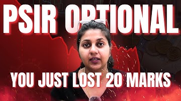 PSIR Optional Answer Writing Hack UPSC Mains by Riddhi Sharma