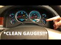 *How To Clean Your Car&#39;s Plastic GAUGES/INSTRUMENT CLUSTER!!*