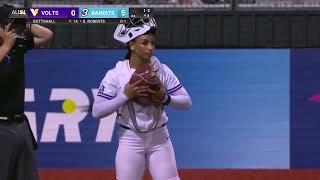 Michaela Edenfield Throws Out Runner | Bandits vs. Volts | June 13, 2025