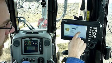 Trimble GCS900 3D GPS System in a Caterpillar D6N