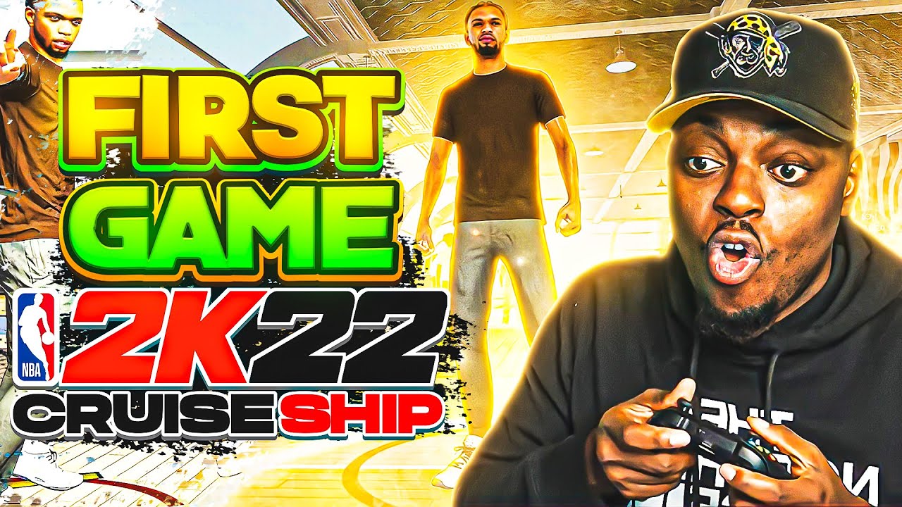 Playing My First NBA 2k22 CRUISE SHIP Park Games! 2k22 Current Gen Gameplay!