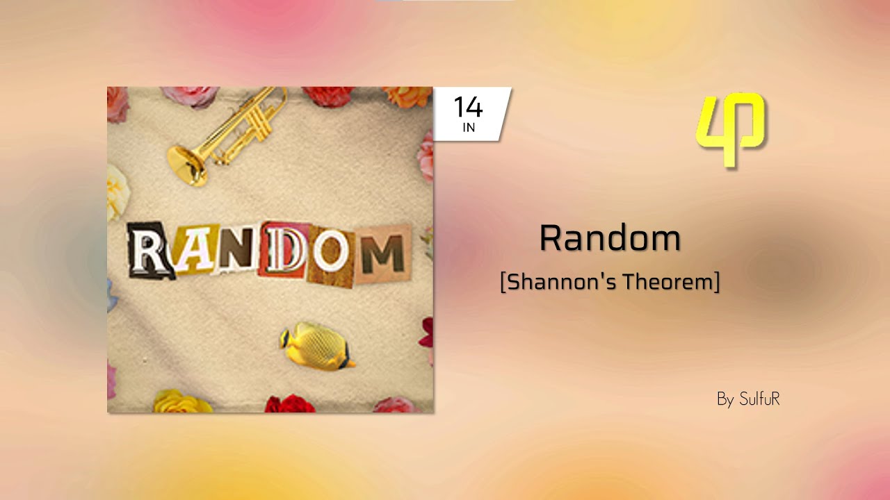 【Phigros】Random [Shannon's Theorem] (IN Lv.14) All Perfect - YouTube