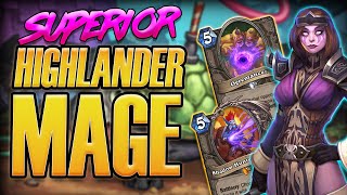 TOP 100 Highlander Mage with SPICY Techs | Deck Guide | Darkmoon Races | Hearthstone